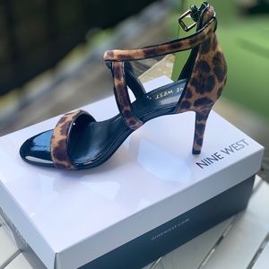 Nine West leopard heels!